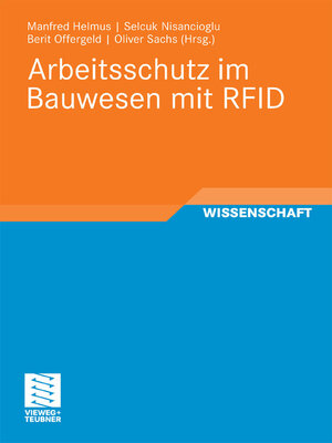 cover image of Arbeitsschutz im Bauwesen mit RFID
